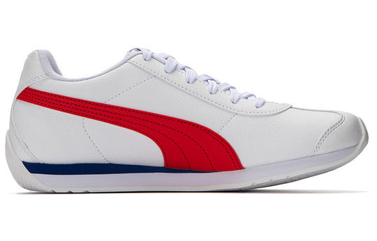 PUMA Turin 3 'White High Risk Red' 383037-08 - KICKS CREW