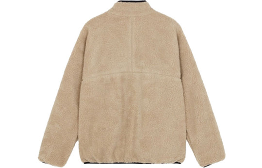 New Balance Fleece Stay Warm Sports Jacket Couple Style Khaki 6DB43013 ...