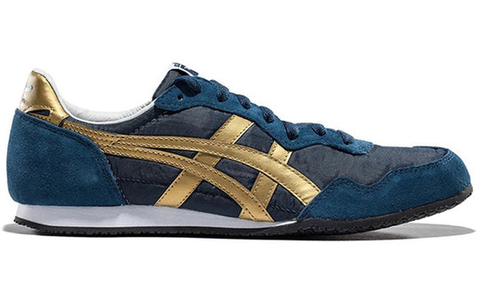 Onitsuka serrano store navy gold