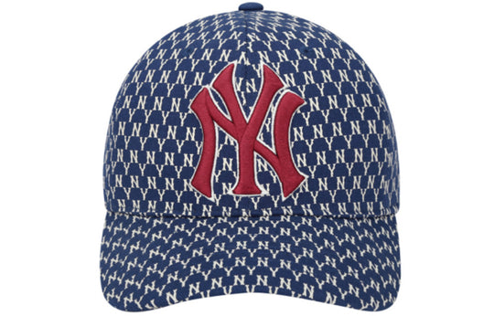 MLB Monogram New York Yankees Baseball Cap White 32CPFB941-50I - KICKS CREW