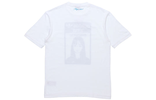 adidas originals x KYNE Crossover Character Printing Round Neck