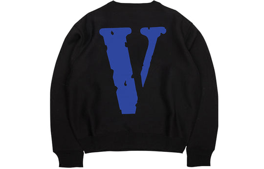 VLONE Staple Crewneck Classic Printing Large Logo Round Neck Couple Style  Black Blue 6941240931805