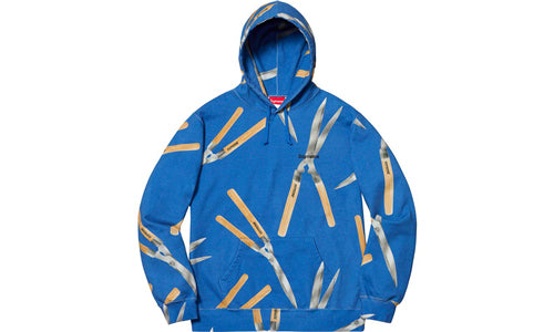 Supreme SS19 Shears Hooded Sweatshirt Royal SUP-SS19-159