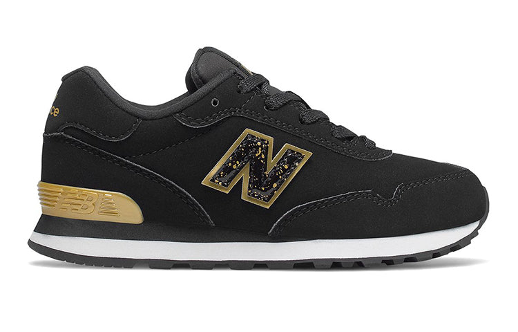 (KIDS) New Balance 515 Black YC515HR1 - KICKS CREW