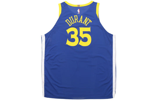 Kevin Durant Golden State Warriors Blue Mens Nike AUTHENTIC Jersey