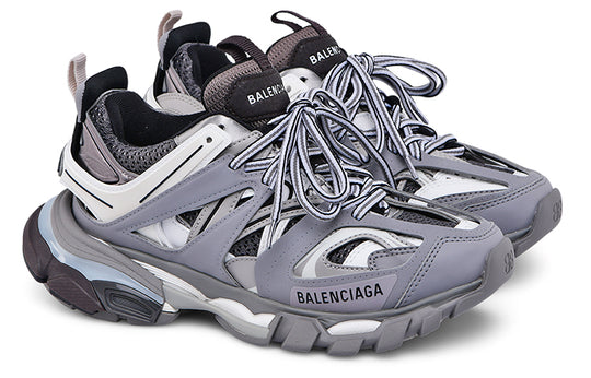 Balenciaga Track LED Sneaker 'Red Dark Grey
