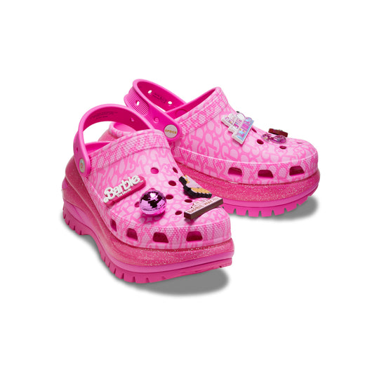 Crocs Classic Mega Crush Clog 'Barbie The Movie Electric Pink' 209244-6QQ