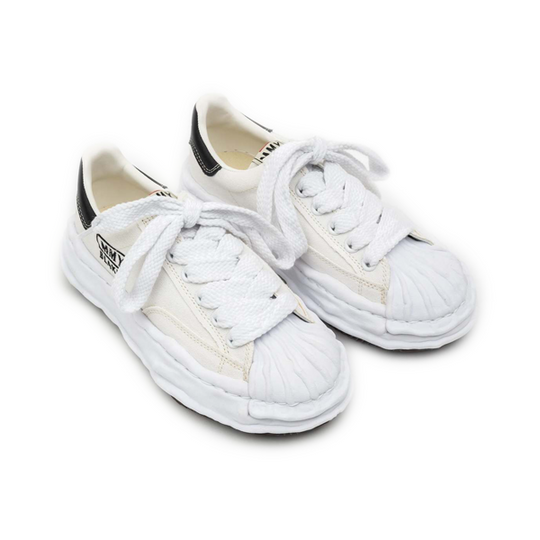 Maison MIHARA YASUHIRO BLAKEY OG Sole Canvas Low-top Sneaker 'White' A -  KICKS CREW