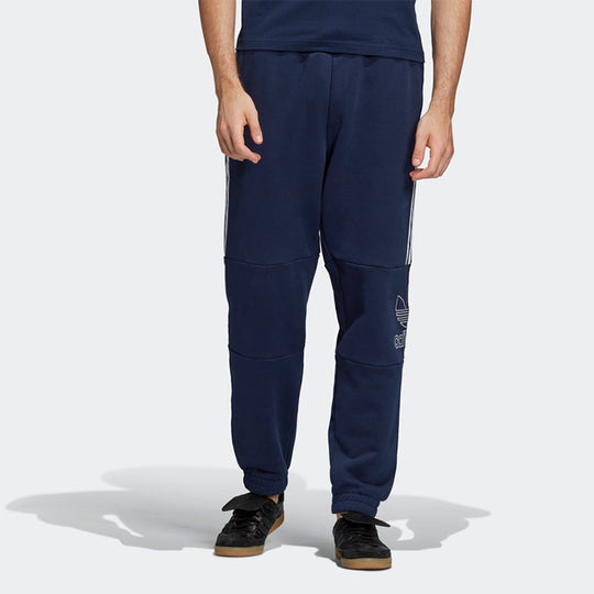 adidas originals Outline Pant Casual Sports Pants Blue DH5791 - KICKS CREW