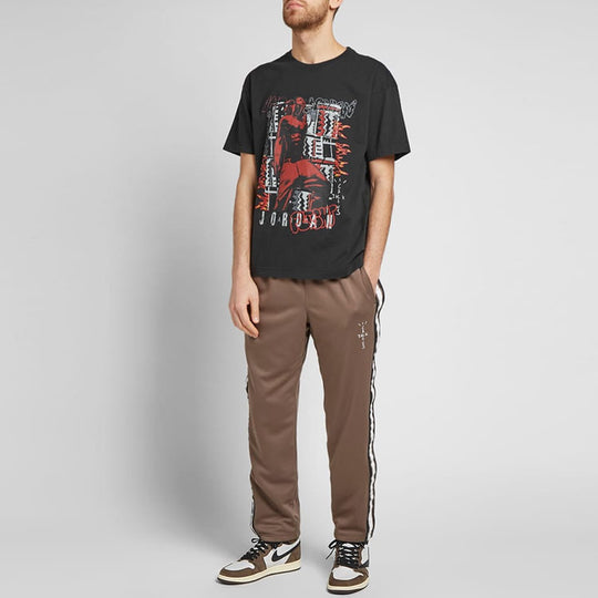 Cactus Jack by Travis Scott x Air Jordan MJ 2 T-Shirt 'Black' CK4030-010