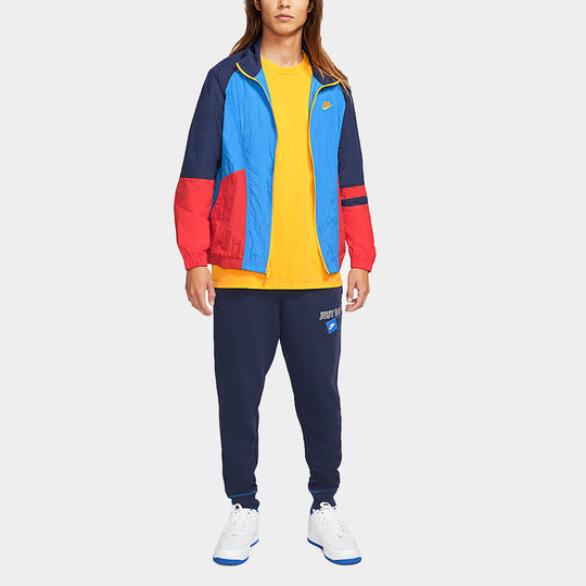 Men's Nike Nsw Trend Ul Jkt Casual Colorblock Sports Breathable