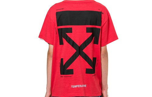 Off white mona clearance lisa red tee