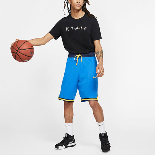 Nike Kyrie Dri-fit Kyrie Irving Basketball Breathable Sports Short Sleeve Black CD0940-010