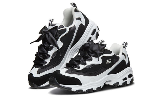 (WMNS) Skechers D'Lites 1.0 Low-Top Running Shoes Black 88888353-BKW ...