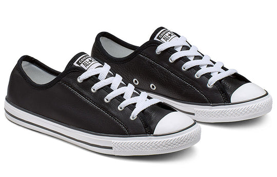 Womens converse all hotsell star dainty leather trainers