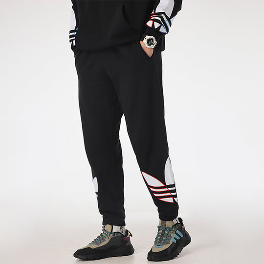 adidas originals Knit Casual Long Pants Black GN3574 - KICKS CREW