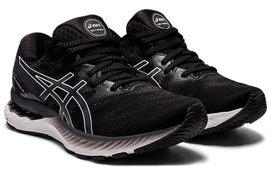 (WMNS) ASICS Gel Nimbus 23 'Black White' 1012A885-001 - KICKS CREW