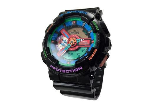 CASIO G-Shock Analog-Digital 'Black' GA-110MC-1A-KICKS CREW