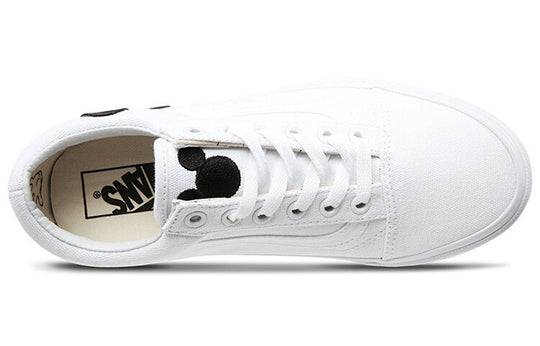 Disney x vans old sales skool mickey mouse true white