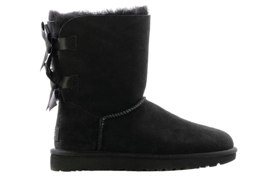 (WMNS) UGG Mini Bailey Bow II Boot Fleece Lined Black 1016225-BLK ...