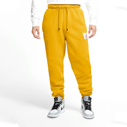 Air Jordan Sports Bundle Feet Long Pants Yellow CK6470-711 Sweat Pants  -  KICKS CREW