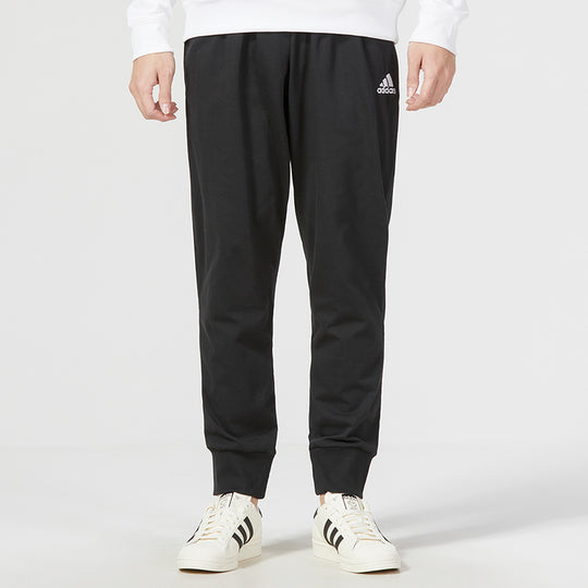 adidas Wj Pnt Sj logo Logo Woven Sports Long Pants Black DY8737 - KICKS CREW