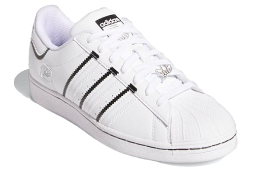 Adidas Superstar Thin Stripes White Black