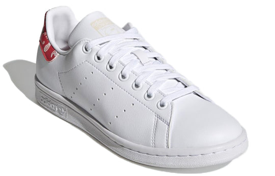 (WMNS) adidas originals Stan Smith Shoes 'Cream White Red' GZ9077 ...