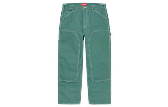 Supreme SS20 Week 9 Double Knee Painter Pant 'Black Green Red' SUP 