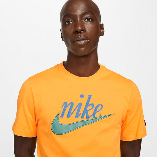 Nike Sportswear T-shirt 'University Gold' DJ1387-739 - KICKS CREW