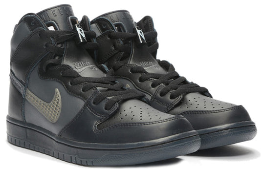 Nike x Dunk High SB 'Black Dark Grey' BV1052-001 - KICKS CREW