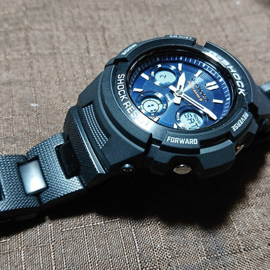 CASIO G-Shock Analog-Digital 'Blue' AWG-M100SB-2AJF - KICKS CREW