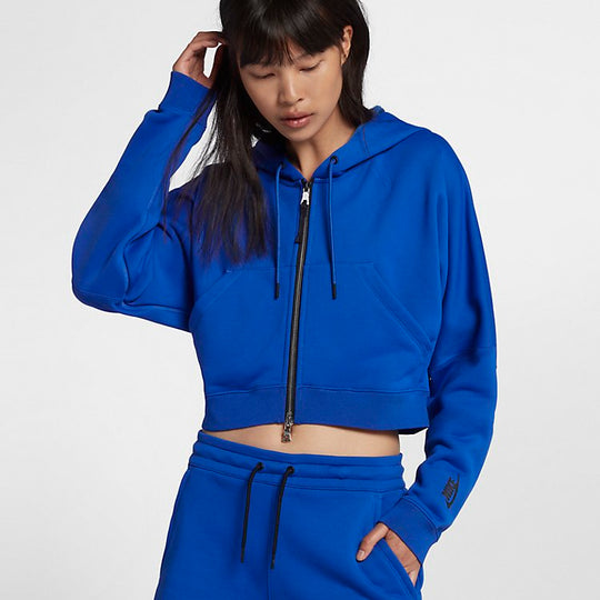 (WMNS) Nike NRG FZ Hoodie 'Blue' 923850-439