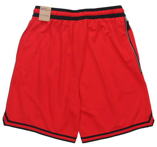 Men's Nike Stripe Lacing Sports Red Shorts DH7161-657 - KICKS CREW