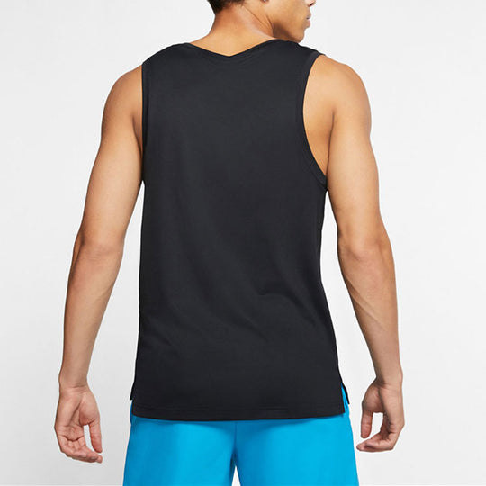 Men's Nike Pro Training Black Vest CJ4610-010 - KICKS CREW