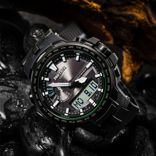 普段使いに】CASIO PRO TREK PRW-S6100Y - www.muniloslagos.cl