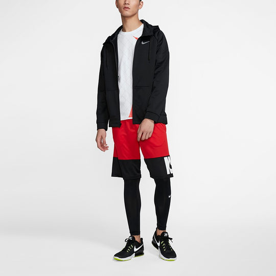 Nike Therma Zipper Cardigan Casual Sports Hooded Jacket Black AJ4451-0 ...