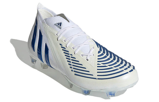 Adidas Predator Edge.1 FG Boots 'White Hi-Res Blue' H02931 - KICKS CREW