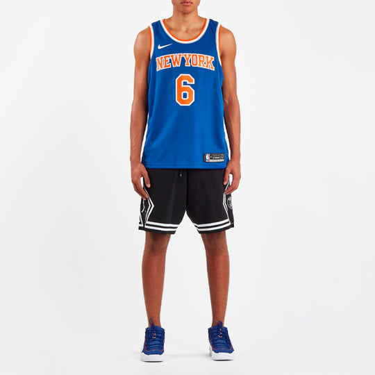 Nike New York Knicks Blue Icon Authentic Basketball Shorts