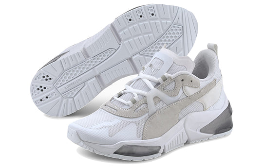 WMNS) PUMA Lqdcell Optic Pax Grey/White/Brown Low sneakers 194125