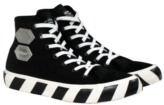 OFF-WHITE Vulc Hi Top 'Black' OMIA110R19C210351098