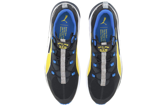 Blue and hotsell gold gym shoes