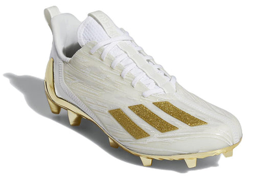 Adidas Adizero Cleats 'White Gold Metallic' GX5122 - KICKS CREW