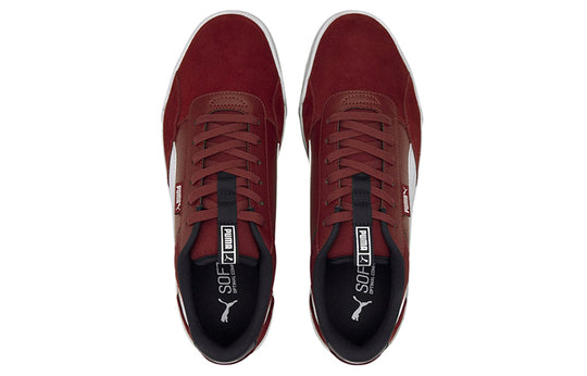 PUMA C-skate Casual Board Shoes Red/White 373029-06