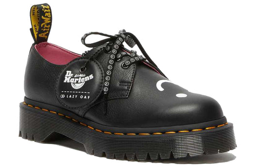 (WMNS) Dr. Martens Lazy Oaf x 1461 Bex Low 'Black Pisa' 27517001