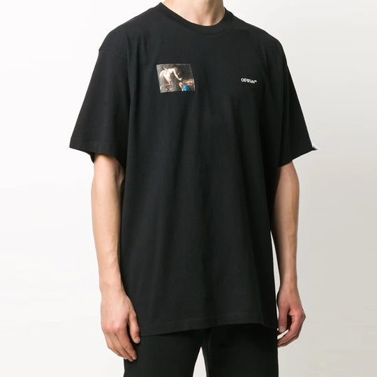 Off-White Fw20 Caravaggio Angel Short Sleeve Oversize OMAA038E20JER006 ...