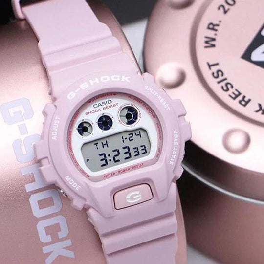 CASIO G-Shock Digital 'Pink' DW-6900TCB-4-KICKS CREW