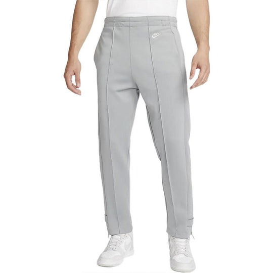 Men's Nike Solid Color Logo Embroidered Casual Sports Pants/Trousers/Joggers Gray DQ4241-073