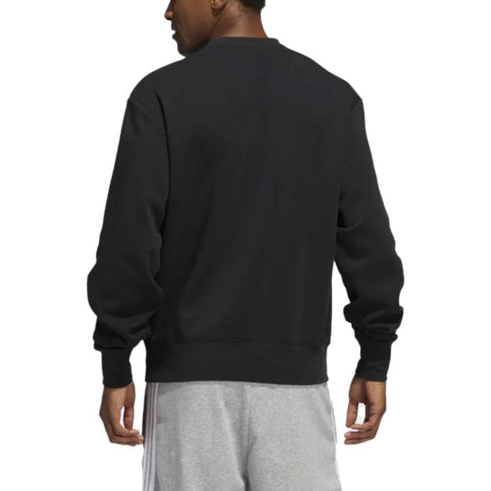 Adidas OAC Trefoil Crew Sweatshirt 'Black' HI2975 - KICKS CREW