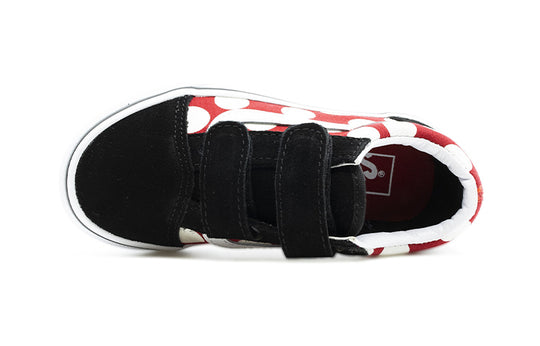 (PS) Vans Old Skool K 'Black Red' VN0A4BUV2JX